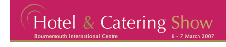 logo for Hotel and Catering Show 2006